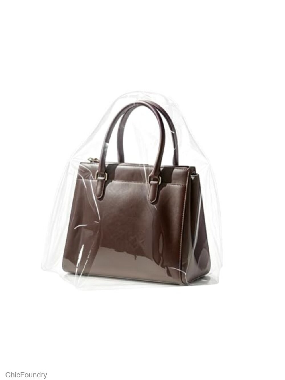 Clear PVC Handbag Storage Dust Bag Organizer Protector